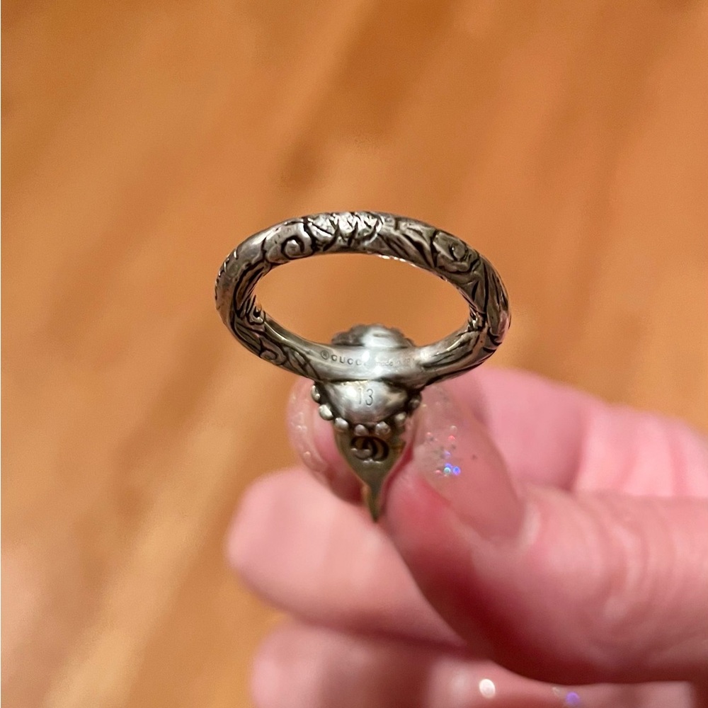 Gucci Anger Forest Eagle Head Ring - image 6